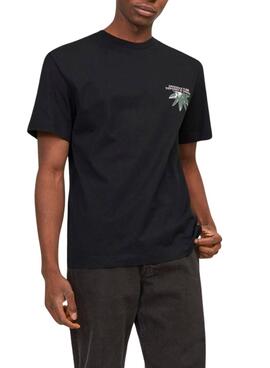 Camiseta Jack and Jones Tampa Negro Para Hombre