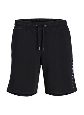 Bermudas Jack and Jones Testar Negro Para Hombre