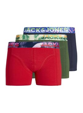 Pack Boxer Jack and Jones Jacpaw Multicolor Para Hombre