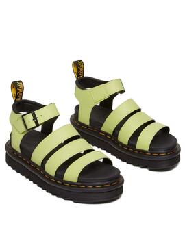 Sandalias Dr. Martens Blaire Lima Para Mujer