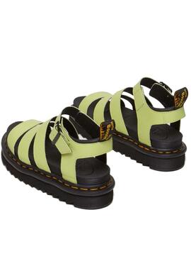 Sandalias Dr. Martens Blaire Lima Para Mujer