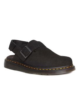 Zuecos Dr. Martens Jorge II Negro Para Mujer