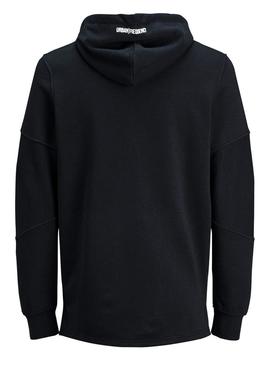 Sudadera Jack and Jones Jcoriko Negro