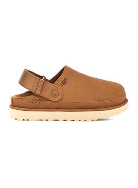 Zuecos UGG Goldenstar Camel Para Mujer