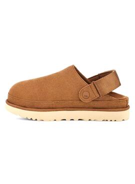 Zuecos UGG Goldenstar Camel Para Mujer