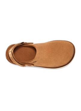 Zuecos UGG Goldenstar Camel Para Mujer