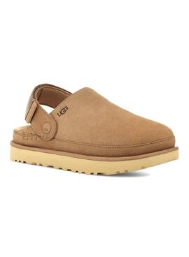 Zuecos UGG Goldenstar Beige Para Mujer