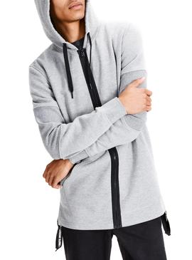 Sudadera Jack and Jones Jcoriko Gris 