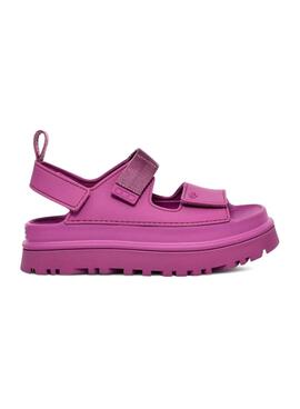 Sandalias UGG Goldenglow Fucsia Para Mujer