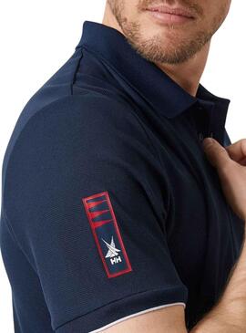 Polo Helly Hansen Ocean Marino Para Hombre