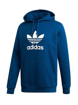 Sudadera Adidas Trefoil Hoodie Azul Leyend Hombre