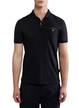 Polo Napapijri Elbas Negro Para Mujer