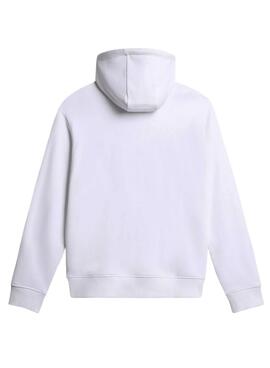 Sudadera Napapijri Balis Sum Blanco Para Hombre