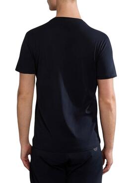Camiseta Napapijri Salis Negro Para Hombre