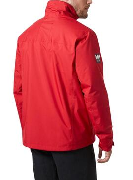 Chaqueta Helly Hansen Crew Midlayer Rojo Para Hombre