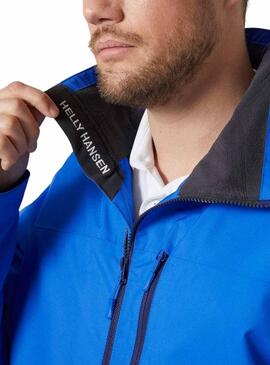 Chaqueta Helly Hansen Crew Midlayer Azul Para Hombre