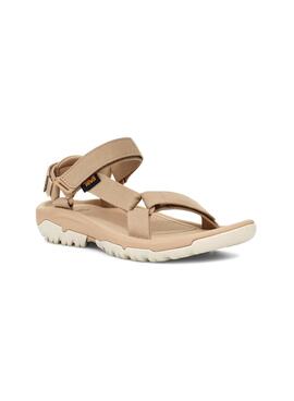 Sandalias Teva Huracán XLT2 Beige Para Mujer