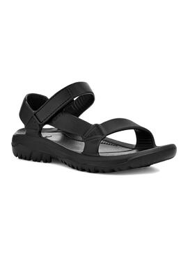 Sandalias Teva Huracán Negro Para Mujer