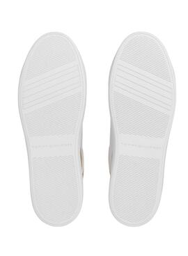 Sandalias Tommy Hilfiger Platform Blanco Para Mujer