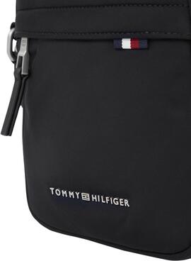 Bolso Tommy Hilfiger Signature Mini Reporter Negro Hombre