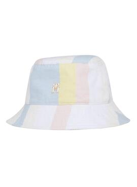 Gorro Tommy Hilfiger Beach Summer Stripes Multi Mujer