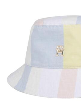 Gorro Tommy Hilfiger Beach Summer Stripes Multi Mujer