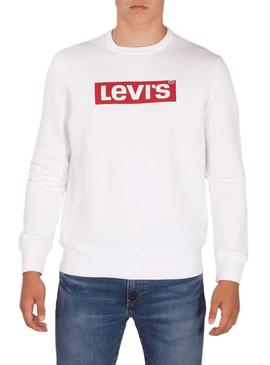 Sudadera Levis Graphic Logo 2 Blanco