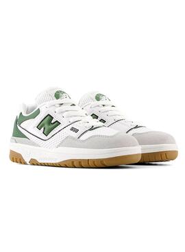 Zapatillas New Balance PSB550 Blanco Para Niño