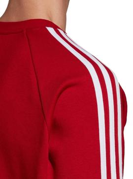 Sudadera Adidas 3 Stripes Rojo para Hombre