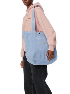 Bolso Carhartt Garrison Tote Denim Claro