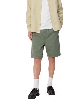 Bermudas Carhartt Flint Verde Para Hombre