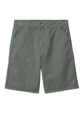 Bermuda Carhartt Single Knee Verde Para Hombre