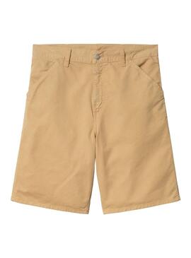 Bermudas Carhartt Single Knee Tostado  Para Hombre