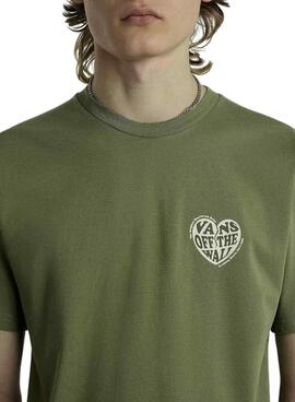 Camiseta Vans No Players Verde Para Hombre