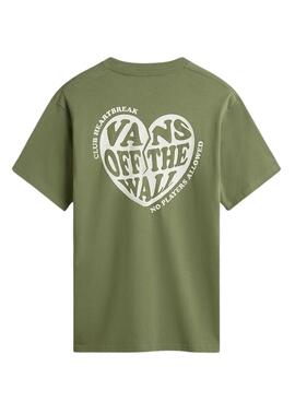 Camiseta Vans No Players Verde Para Hombre