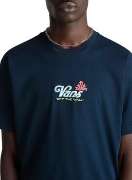 Camiseta Vans Pineapple Azul Para Hombre