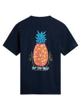 Camiseta Vans Pineapple Azul Para Hombre