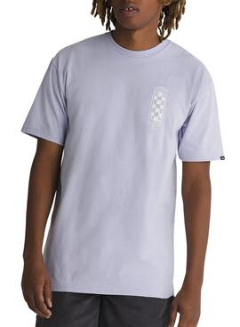 Camiseta Vans Hand Circle Lila Para Hombre