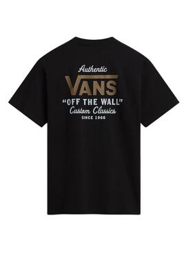 Camiseta Vans Holder Negro Para Hombre