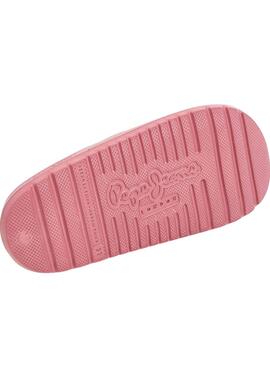 Chanclas Pepe Jeans Beach Slide Rosa Para Mujer