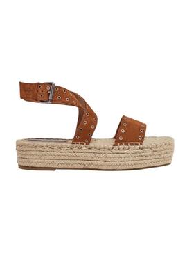 Sandalias Pepe jeans Tracy Antique Marrón Para Mujer