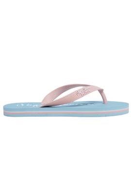 Chanclas Pepe Jeans Bay Beach Azul Para Niña
