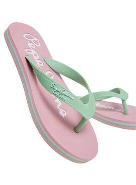 Chanclas Pepe Jeans Bay Beach Rosa Para Niña