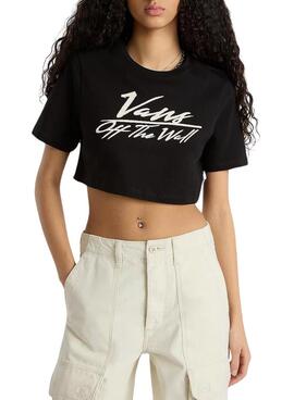 Camiseta Vans Go Anywhere Negro Para Mujer