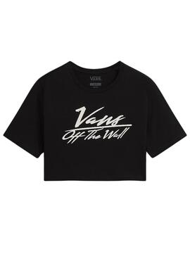 Camiseta Vans Go Anywhere Negro Para Mujer