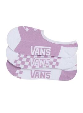 Pack Vans Calcetines Resort Rosa Para Mujer