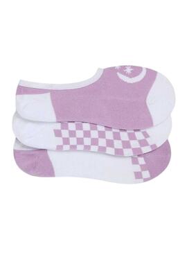 Pack Vans Calcetines Resort Rosa Para Mujer