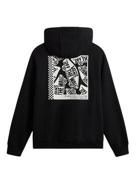 Sudadera Vans Box Negro Para Hombre