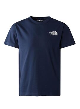 Camiseta The North Face Simple Dome Marino Niños