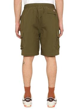 Bermudas Dickies Jackson Cargo Verde Para Hombre